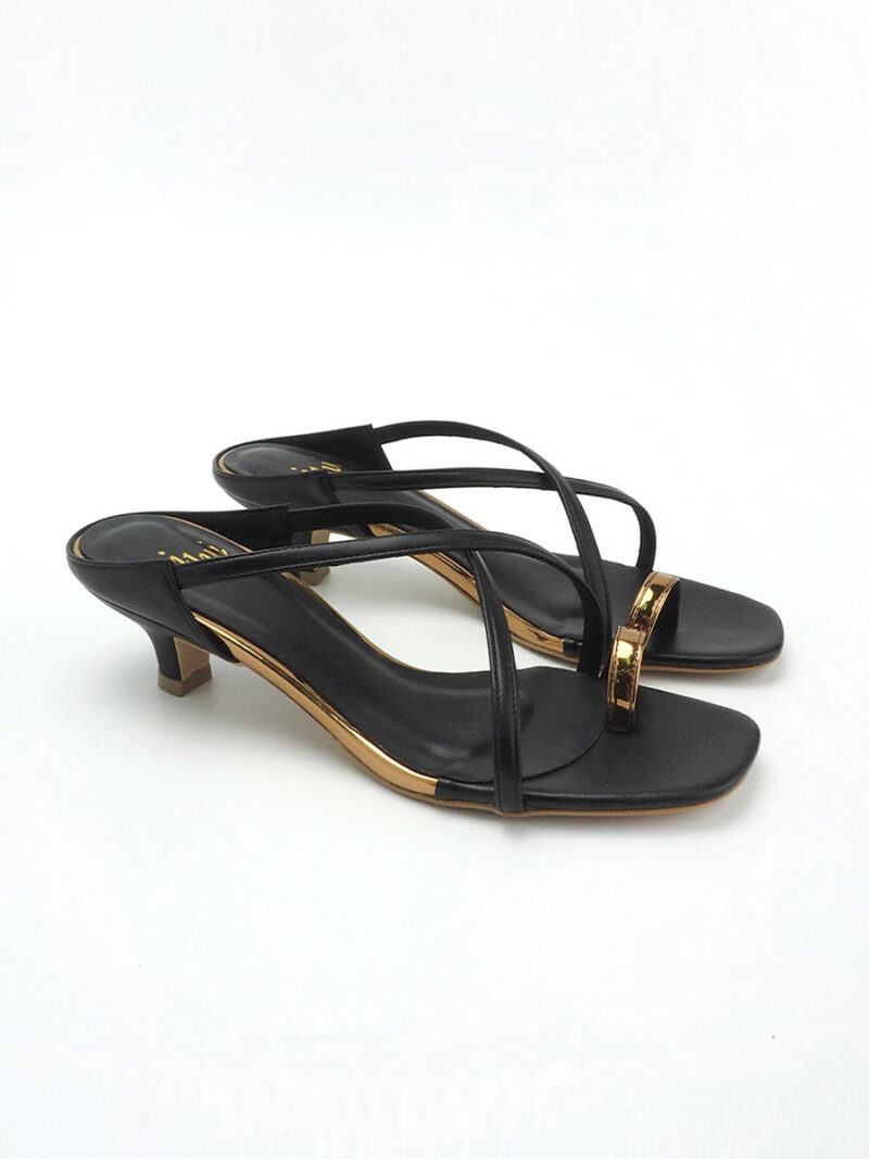CINCIN toe-ring slides BLACK