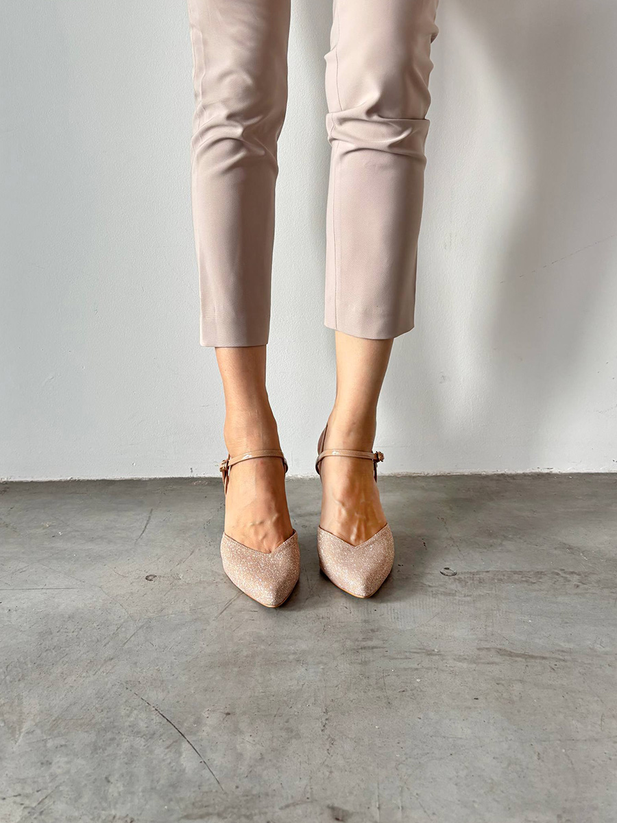 EDYTH ankle-strap pumps BLUSH - Image 6