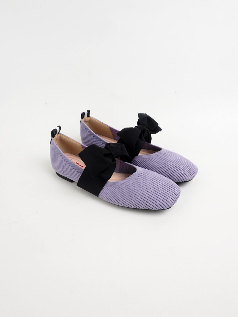 ATHLETA 2026 knitted flats PURPLE