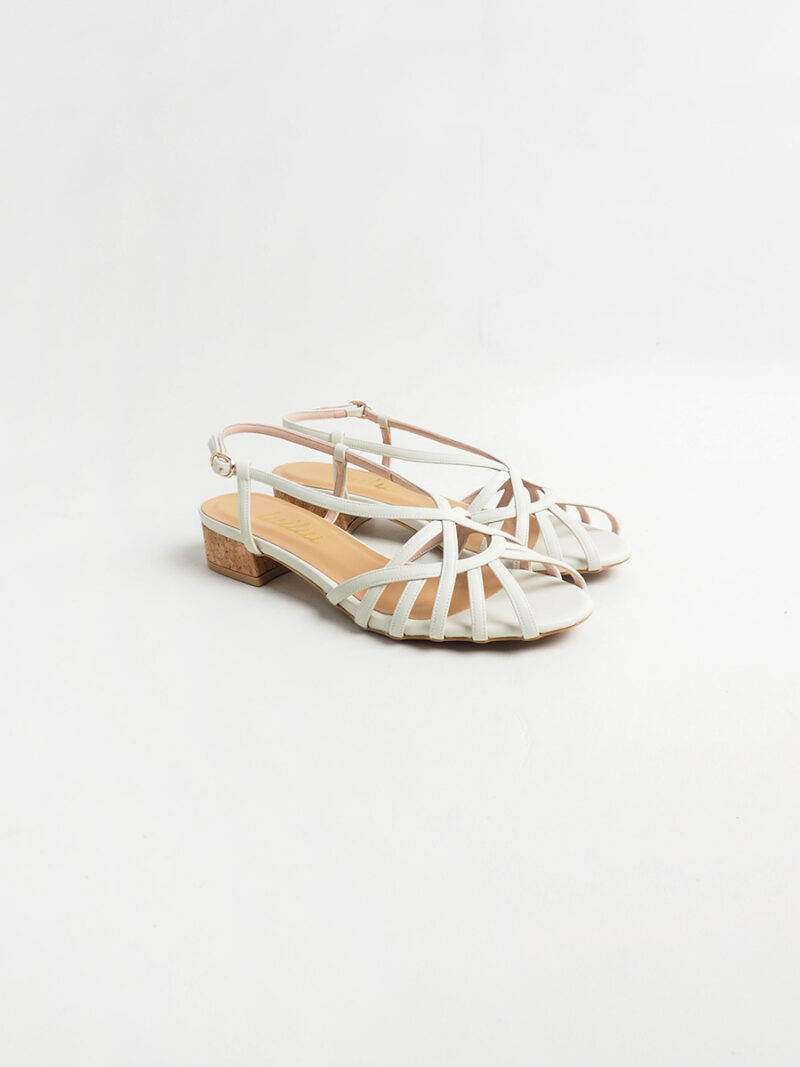 SURIANI multi-strap slingback sandals BEIGE