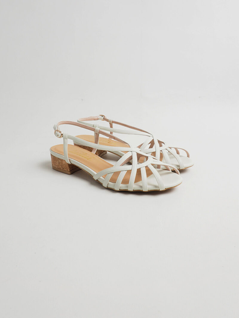 SURIANI multi-strap slingback sandals BEIGE