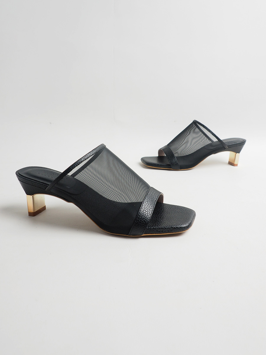 CLAIRAA mesh slides COAL - Image 4