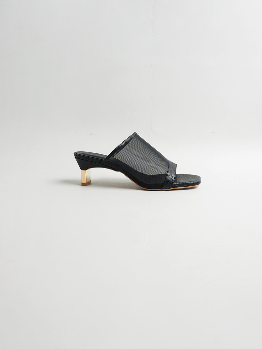 CLAIRAA mesh slides COAL - Image 2