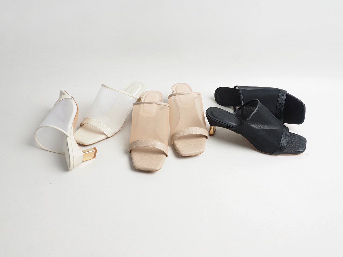 CLAIRAA mesh slides NUDE - Image 5